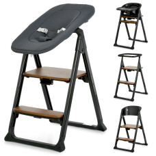 Дитячий Стільчик для годування EL CAMINO GROWEE 4в1 (ME 1222 Black)