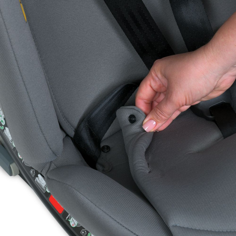 Дитяче Автокрісло EL CAMINO  i-HOLD+ (ME 1189 Shadow Gray) поворотне, група 0+I, II, III