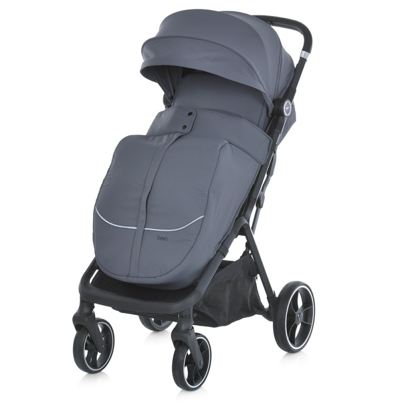 Коляска дитяча EL CAMINO BEYA (ME 1127-S Midnight Gray) сірий