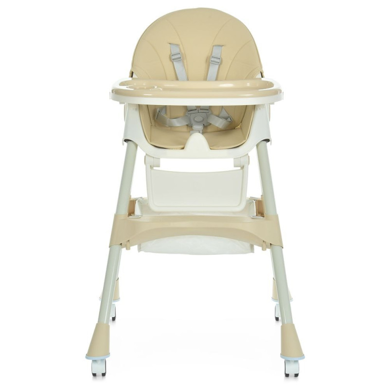 Стільчик для годування Kidoro (M 6302 Beige) складний