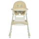 Стільчик для годування Kidoro (M 6302 Beige) складний