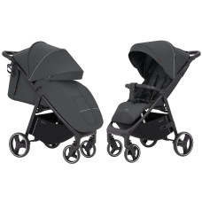 Дитяча коляска прогулянкова CARRELLO Bravo (CRL-8512 Lunar Grey) складна