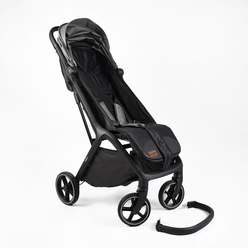 Дитяча прогулянкова Коляска JOY "Willow" (WL-65510) темно-сіра, футкавер, підсклянник, телескопічна ручка