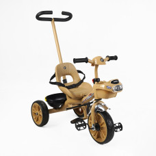 Дитячий триколісний Велосипед "Best Trike" (BS-70619) сталева рама, батьківська ручка, укр. озвучка
