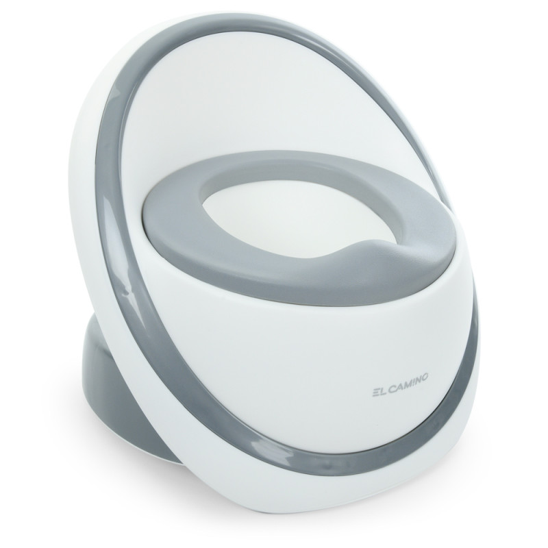 Дитячий горщик EL CAMINO EGG POTTY (ME 1143 Gray) з м'якою накладкою