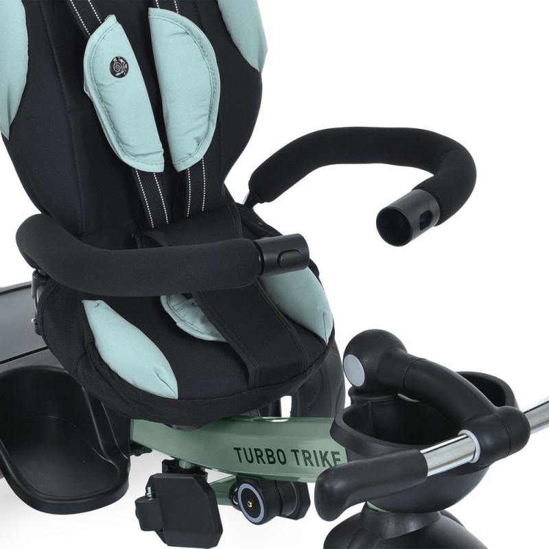 Дитячий триколісний Велосипед TURBOTRIKE (MT 1001-1 Frost Green) поворотне сидіння