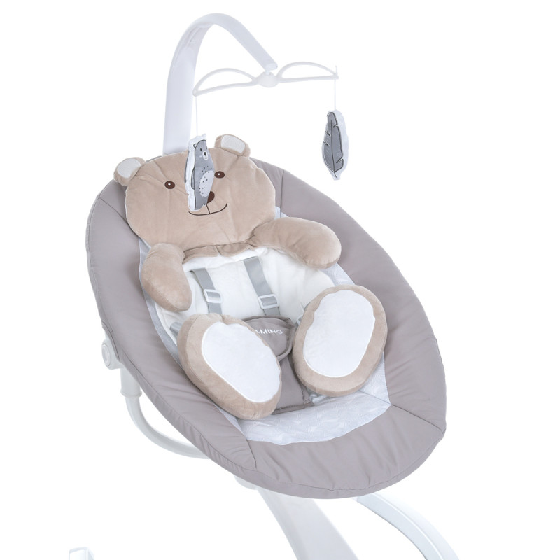 Дитячий центр EL CAMINO HUGS (ME 1077 Beige) пульт, APP, таймер, 12 мелодій, USB