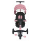 Дитячий триколісний Велосипед TURBOTRIKE (MT 1036 pink) складне кермо