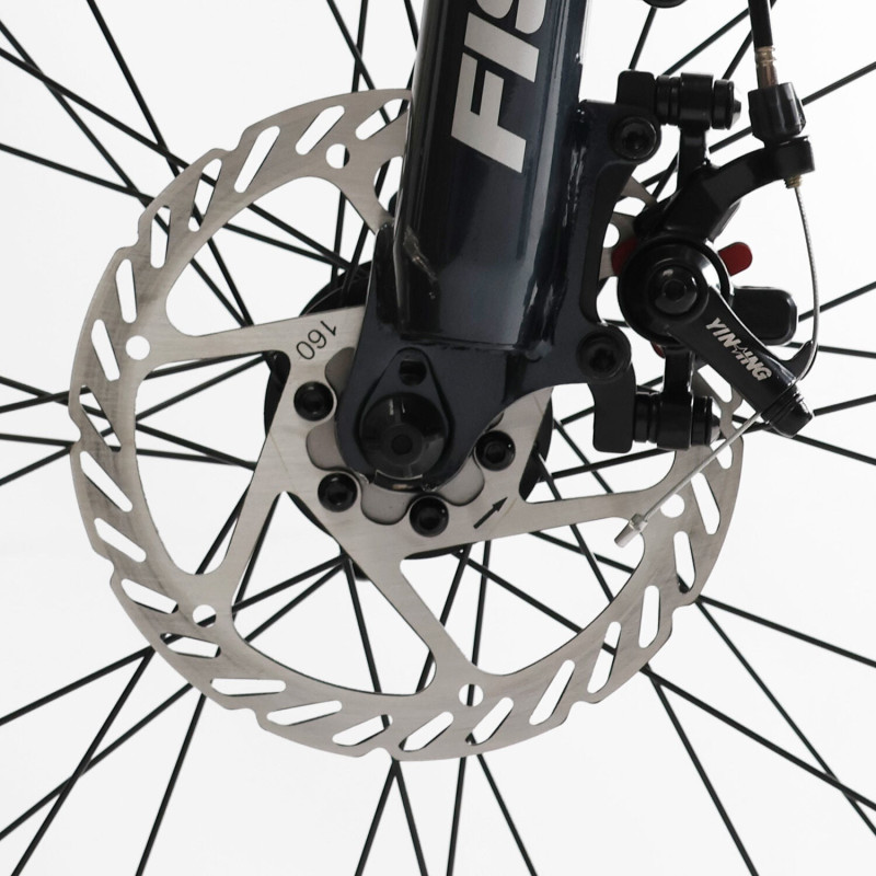 Велосипед Спортивний Corso «Fisher» 29 дюймів (FS-83260) рама сталева 21``, обладнання Shimano 21 швидкість, зібран на 75%