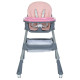 Дитячий Стільчик для годування Bambi (M 5722 Pink) рожевий