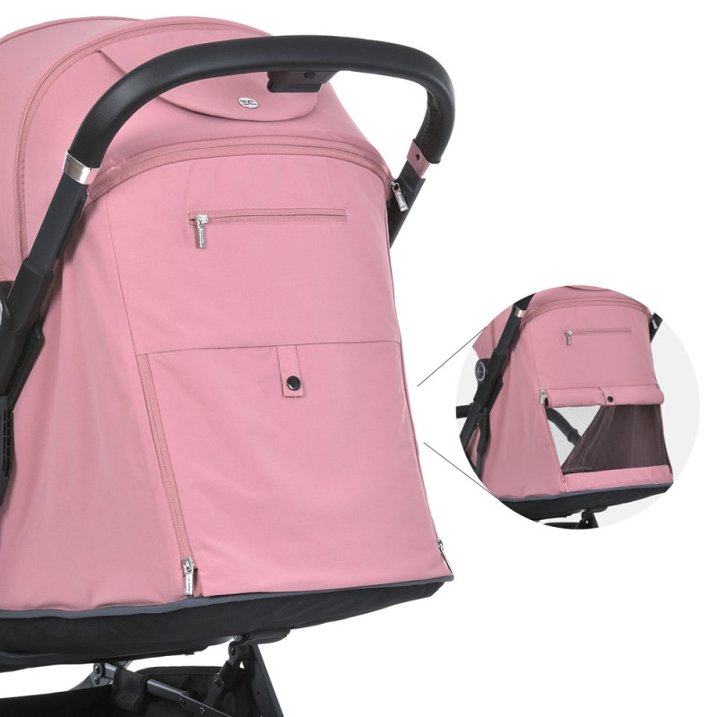 Коляска дитяча EL CAMINO BEYA (ME 1127-S Blush Pink) рожевий