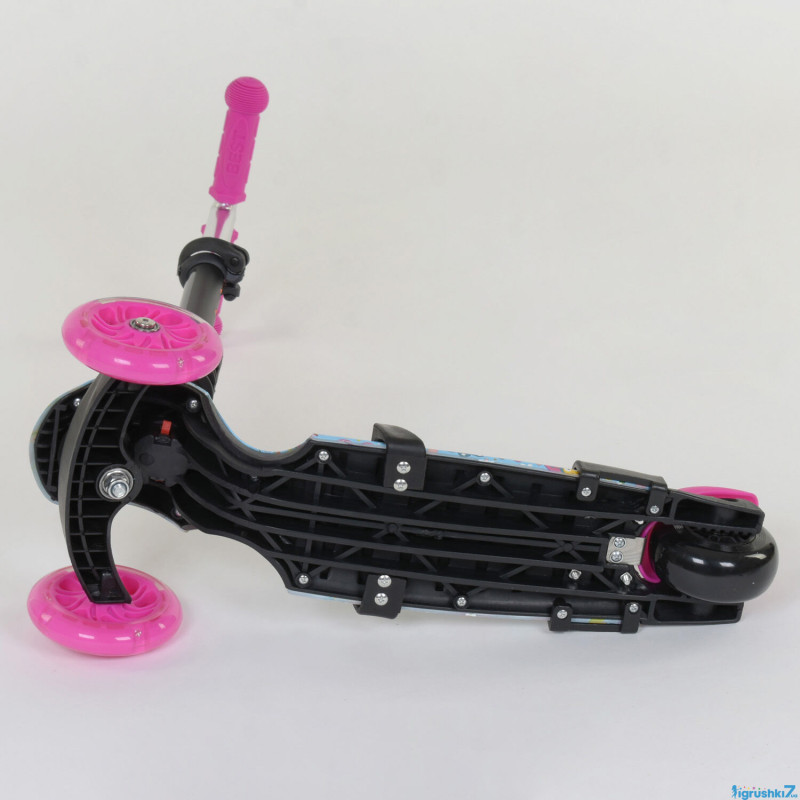 Триколісний самокат Best Scooter 5в1 (26901) з підсвічуванням коліс