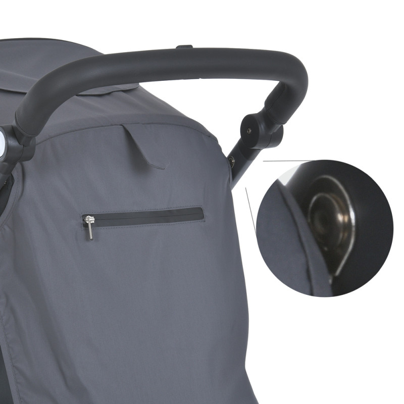 Коляска дитяча EL CAMINO DYNAMIC PRO (ME 1053-3 Charcoal)