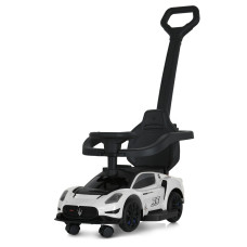 Дитяча Каталка-толокар 2в1 (M 5106-1) біла