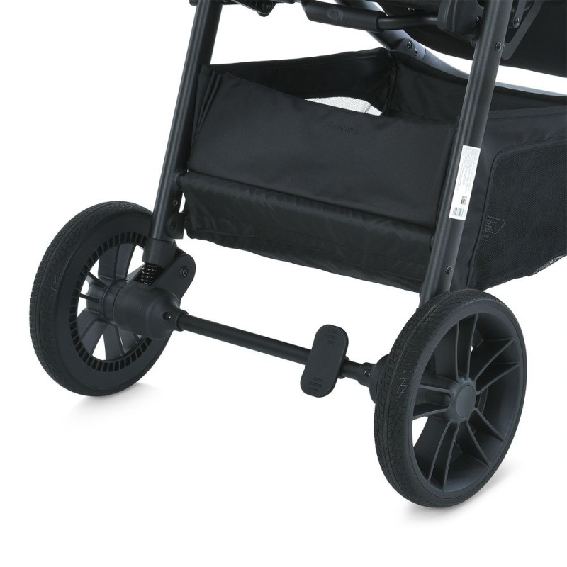 Дитячий візочок прогулянковий EL CAMINO DAHLIA (ME 1181 Black) чохол