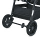 Дитячий візочок прогулянковий EL CAMINO DAHLIA (ME 1181 Black) чохол