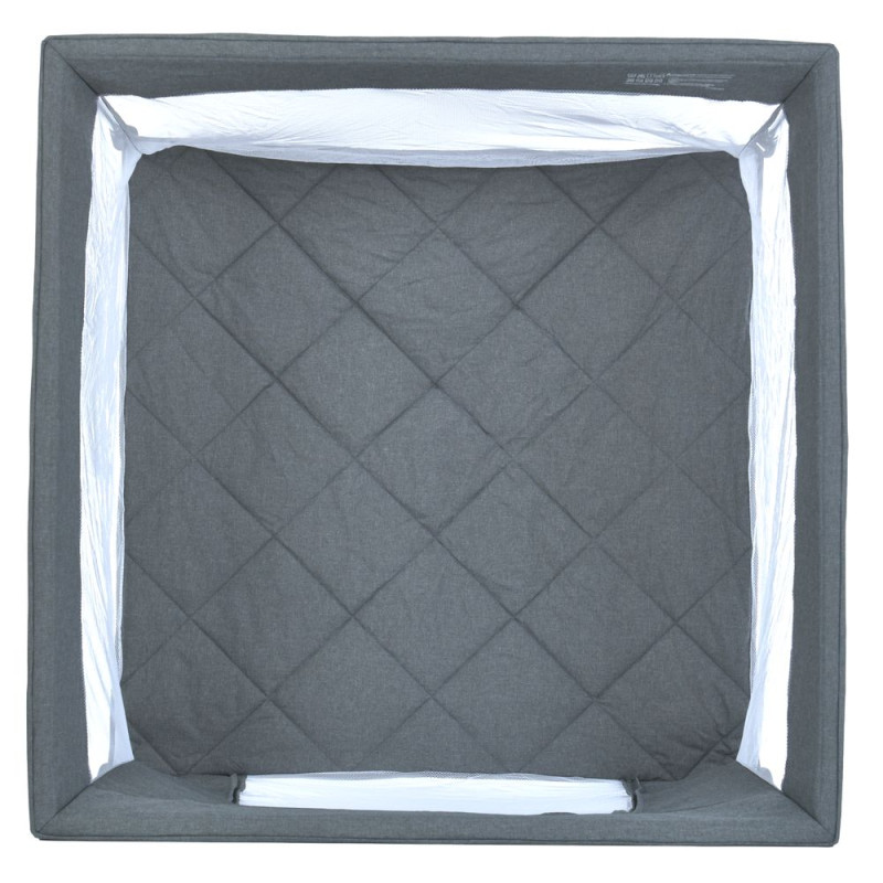 Дитячий манеж ME 1196 SWIFT 4 Dark Gray