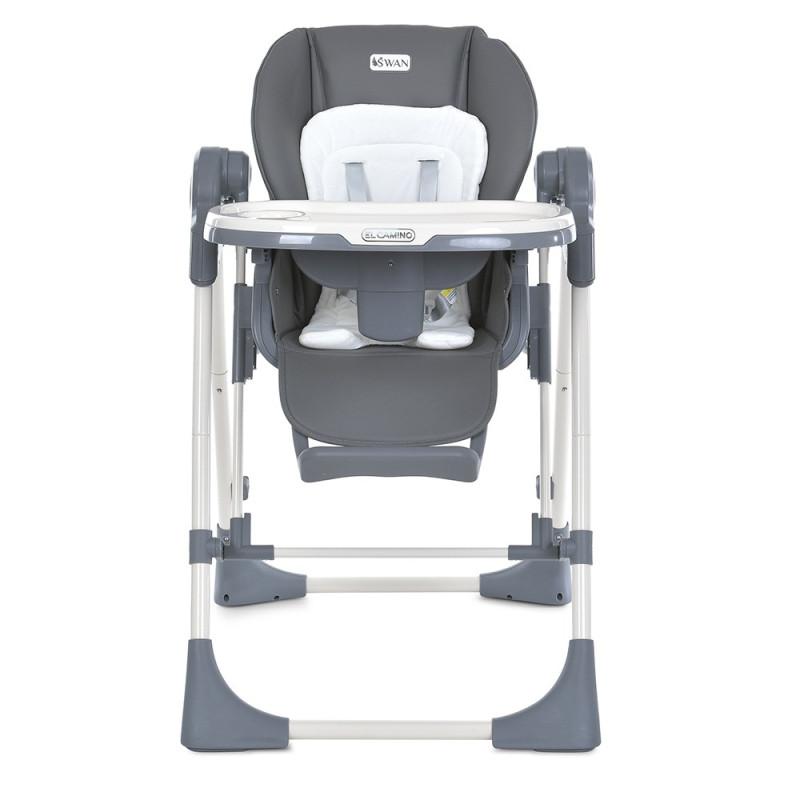 Стільчик-гойдалка El Camino SWAN 2в1 (ME 1087-G Dark Gray)