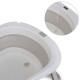 Дитяча Ванночка (ME 1151 PLUS Cool Gray) з термометром, силікон, складана