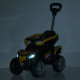 Дитяча каталка-толокар Квадроцикл Bambi Racer (M 6126EBLR-6) шкіра, музика, світло