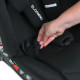 Дитяче Автокрісло EL CAMINO  i-HOLD+ (ME 1189 Black) поворотне, група 0+I, II, III