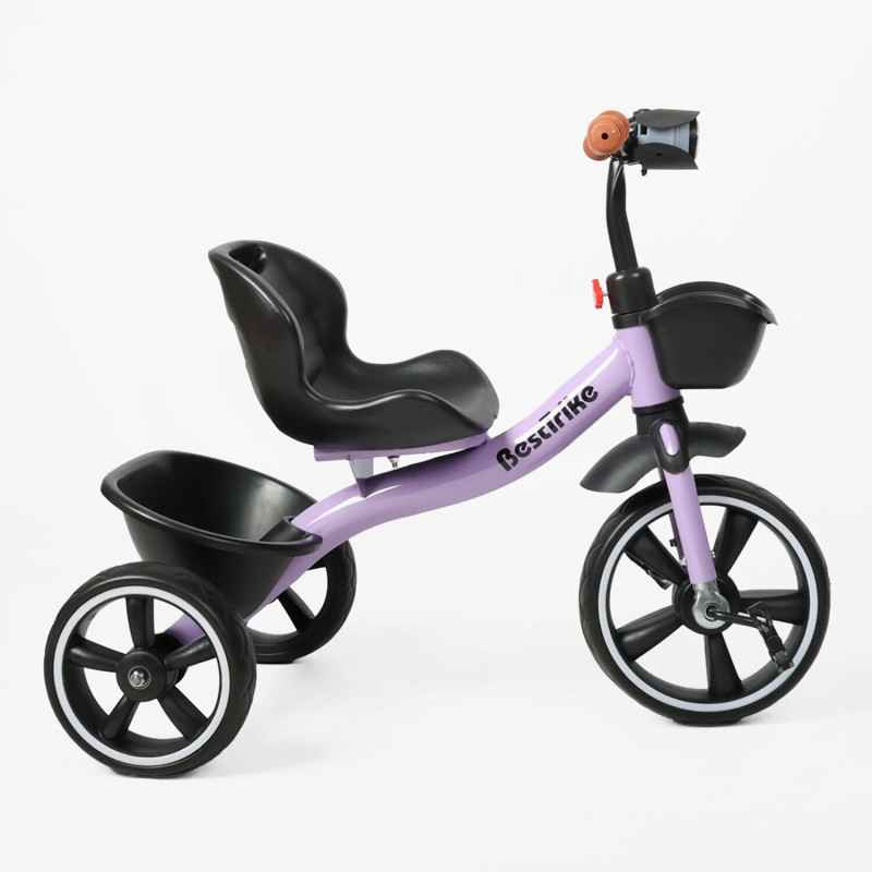 Дитячий триколісний велосипед Best Trike (BS-28-474) колеса EVA, сталева рама