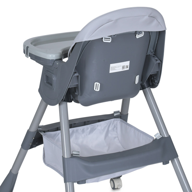 Дитячий Стільчик для годування Bambi (M 5722 Gray) сірий