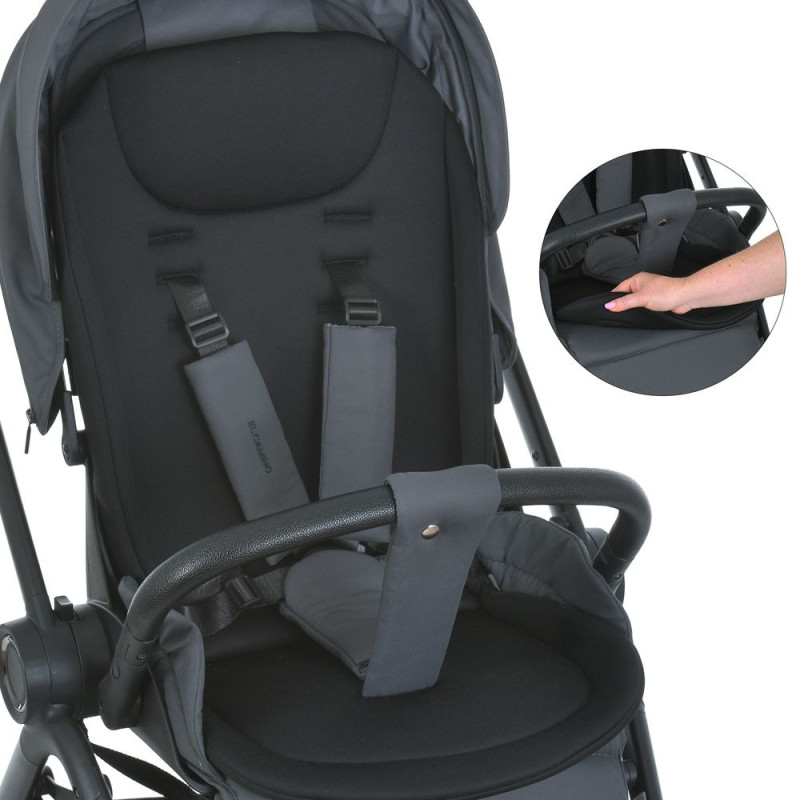 Дитяча коляска EL CAMINO CHLOE (ME 1191 Magnet Gray)