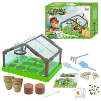 Ботанічні експерименти 78522 "4FUN Game Club", ґрунт, теплиця, насіння, інструменти, в коробці
