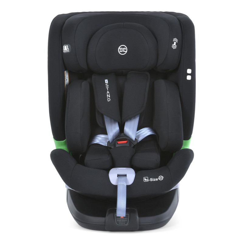 Автокрісло EL CAMINO i-STAND (ME 1146 Royal Black) чорний