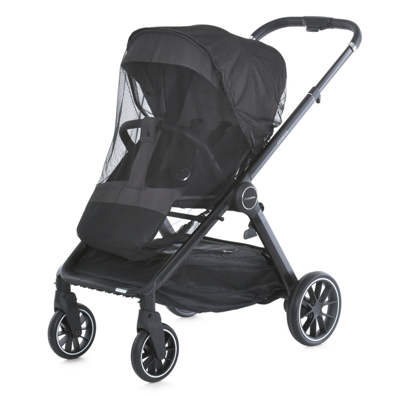 Коляска дитяча EL CAMINO GENESIS 2в1 (ME 1126 Asphalt Gray) сірий