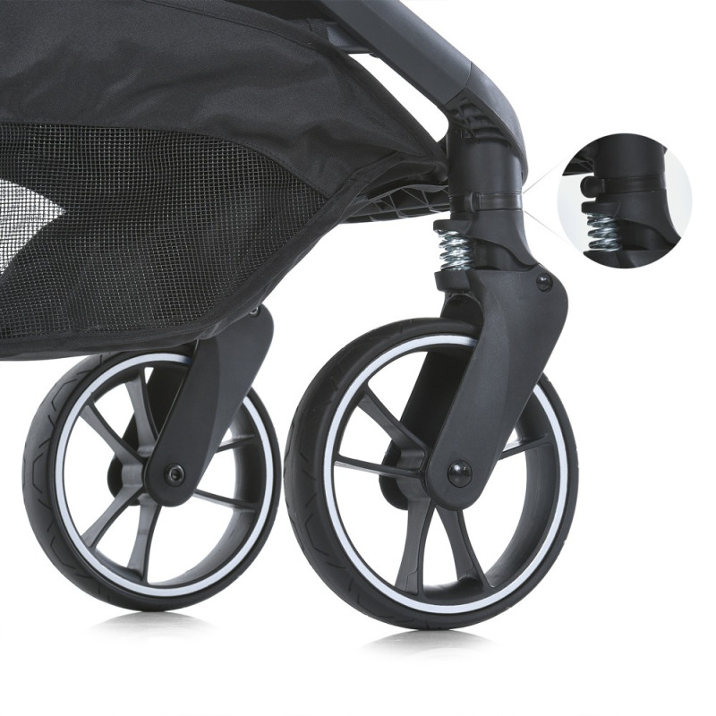 Коляска дитяча EL CAMINO BEYA (ME 1127-S Midnight Gray) сірий