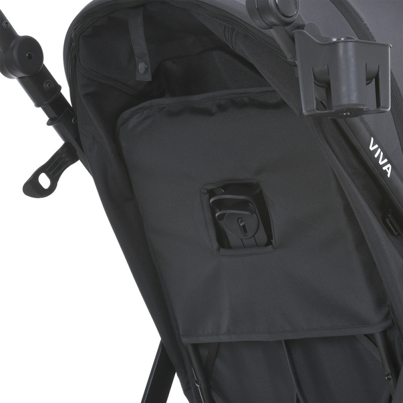 Коляска дитяча BAMBI (M 5723 VIVA Ash gray) сірий