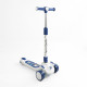 Дитячий триколісний Самокат 5в1 "Skyper" (GH-51784) світло, укр. озвучування та підсвічування платформи,с ДОП. КОЛЕСАМИ, захисний бампер