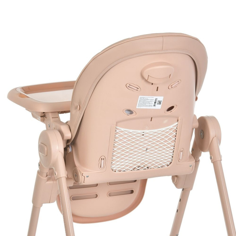 Дитячий стілець для годування EL CAMINO CRYSTAL (ME 1037 Nude Pink)