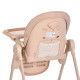 Дитячий стілець для годування EL CAMINO CRYSTAL (ME 1037 Nude Pink)