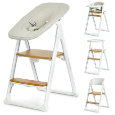 Дитячий Стілець для годування EL CAMINO GROWEE 4в1 (ME 1222 White)