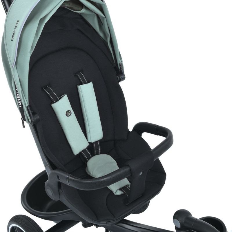 Дитячий триколісний Велосипед TURBOTRIKE (MT 1002-1 Frost Green) поворотне сидіння