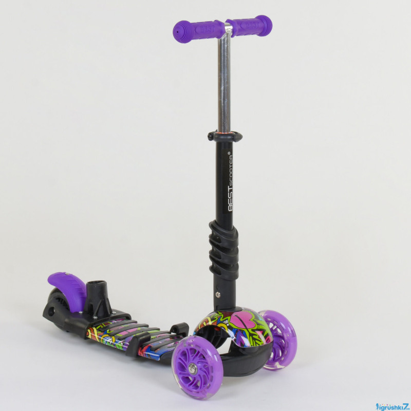 Самокат Best Scooter 5в1 (13400) з підсвічуванням коліс