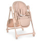 Дитячий стілець для годування EL CAMINO CRYSTAL (ME 1037 Nude Pink)