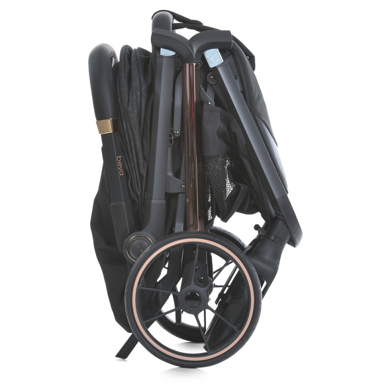 Дитяча коляска EL CAMINO BEYA (ME 1127-G Black Leo)