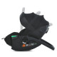 Дитяче Автокрісло El Camino i-Flow (ME 1198 Black) i-SIZE R129, група 0+, зростання дитини 40-87 см