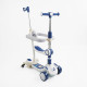 Дитячий триколісний Самокат 5в1 "Skyper" (GH-51784) світло, укр. озвучування та підсвічування платформи,с ДОП. КОЛЕСАМИ, захисний бампер