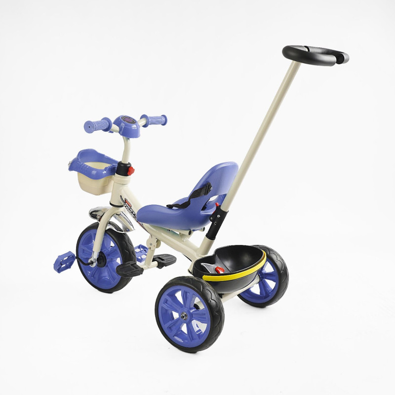 Дитячий триколісний Велосипед Best Trike (BS-70362) сталева рама, 2 кошика, укр. озвучка