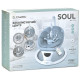 Дитячий Заколисуючий центр EL CAMINO SOUL (ME 1175 Medium Gray) пульт, таймер, 12 мелодій, Bluetooth, APP