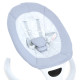 Дитячий Заколисуючий центр EL CAMINO SOUL (ME 1175 Light Gray) пульт, таймер, 12 мелодій, Bluetooth, APP