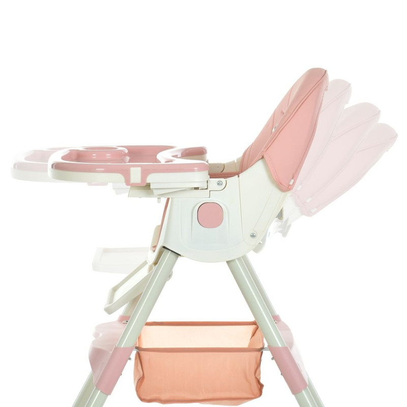 Стільчик для годування Kidoro (M 6302 Pink) складний