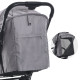 Коляска дитяча EL CAMINO LINK (ME 1129 Silver Striped)