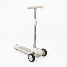Дитячий триколісний Самокат "Skyper" (RJ-0270/41) світло, Укр. озвучка, кермо складане