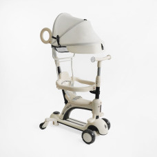 Дитячий триколісний Самокат 5в1 "Skyper" (LF-04478) колеса PU 125х35мм зі світлом, озвучування та підсвічування платформи, с ДОП. КОЛЕСАМИ, захисний бампер